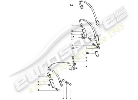 a part diagram from the Porsche 911 (1981) parts catalogue