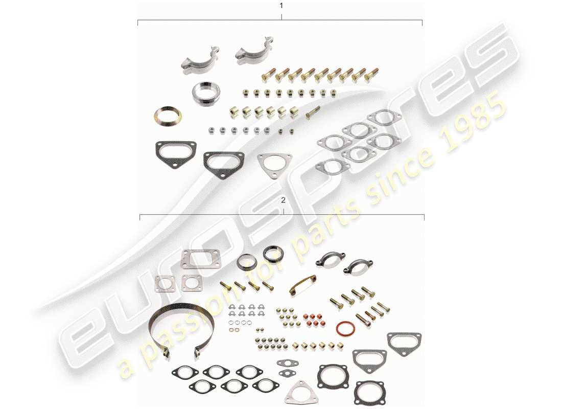 Porsche 911 (1982) MAINTENANCE SET - REPAIR KIT Part Diagram