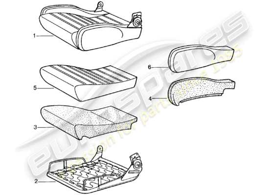 a part diagram from the Porsche 911 (1982) parts catalogue