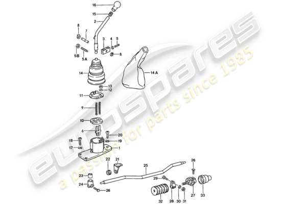 a part diagram from the Porsche 911 parts catalogue