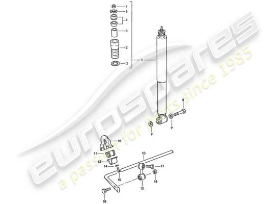 a part diagram from the Porsche 911 parts catalogue