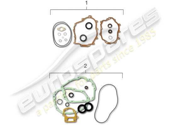 a part diagram from the Porsche 911 (1989) parts catalogue