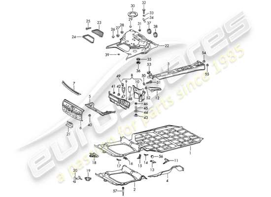 a part diagram from the Porsche 911/912 (1966) parts catalogue