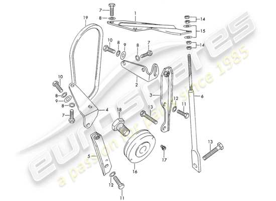 a part diagram from the Porsche 911/912 (1966) parts catalogue
