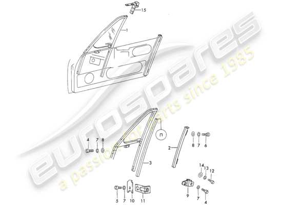 a part diagram from the Porsche 911/912 (1967) parts catalogue