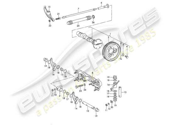 a part diagram from the Porsche 911/912 (1968) parts catalogue