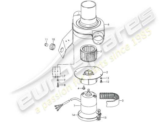 a part diagram from the Porsche 911/912 (1968) parts catalogue