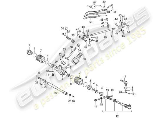 a part diagram from the Porsche 911/912 (1969) parts catalogue
