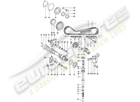 a part diagram from the Porsche 914 parts catalogue