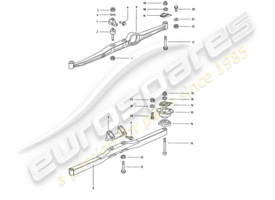 a part diagram from the Porsche 914 parts catalogue