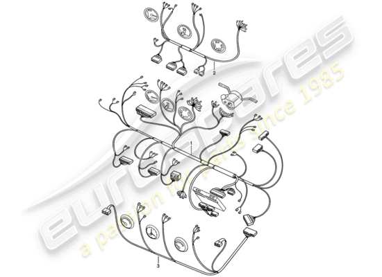 a part diagram from the Porsche 924 parts catalogue