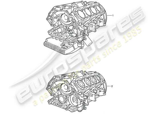 a part diagram from the Porsche 928 parts catalogue