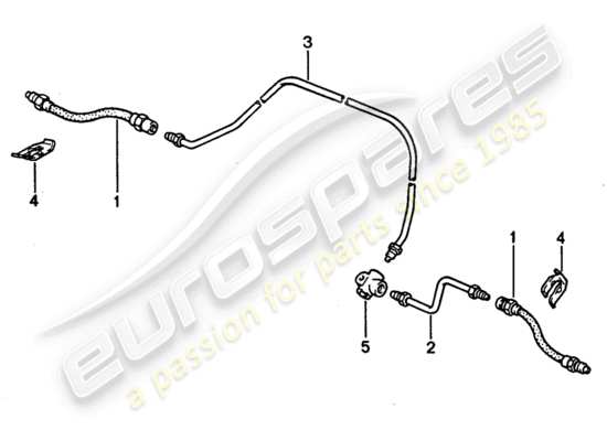 a part diagram from the Porsche 928 parts catalogue