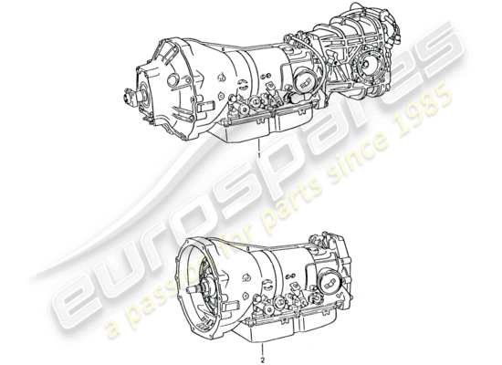 a part diagram from the Porsche 928 parts catalogue