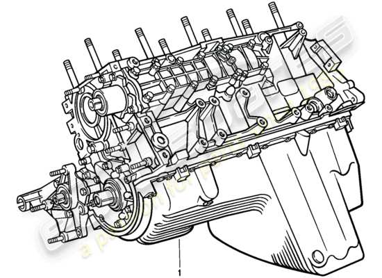 a part diagram from the Porsche 944 parts catalogue