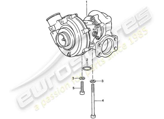 a part diagram from the Porsche 944 parts catalogue