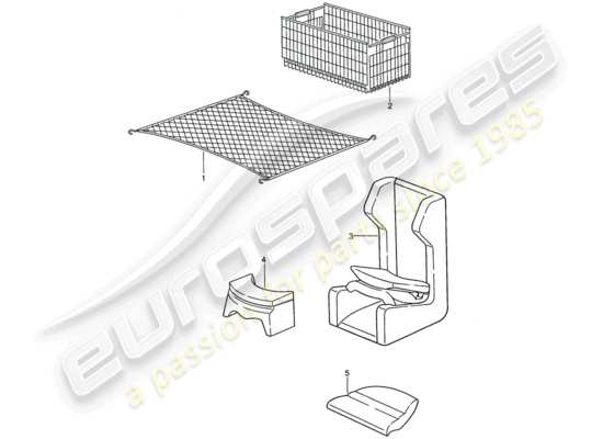 a part diagram from the Porsche 944 parts catalogue