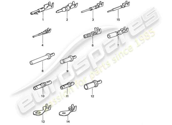 a part diagram from the Porsche 944 parts catalogue