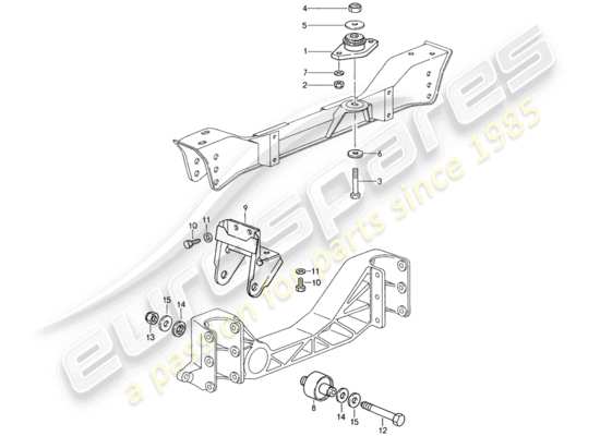 a part diagram from the Porsche 959 parts catalogue