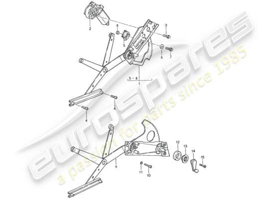 a part diagram from the Porsche 959 parts catalogue