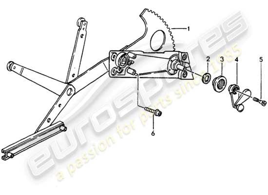 a part diagram from the Porsche 964 parts catalogue