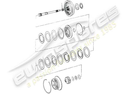 a part diagram from the Porsche 964 parts catalogue