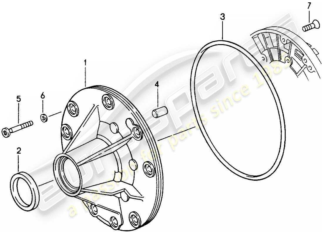 Porsche 968 (1992) TIPTRONIC - OIL PUMP Part Diagram