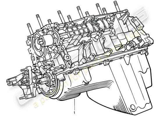 a part diagram from the Porsche 968 parts catalogue