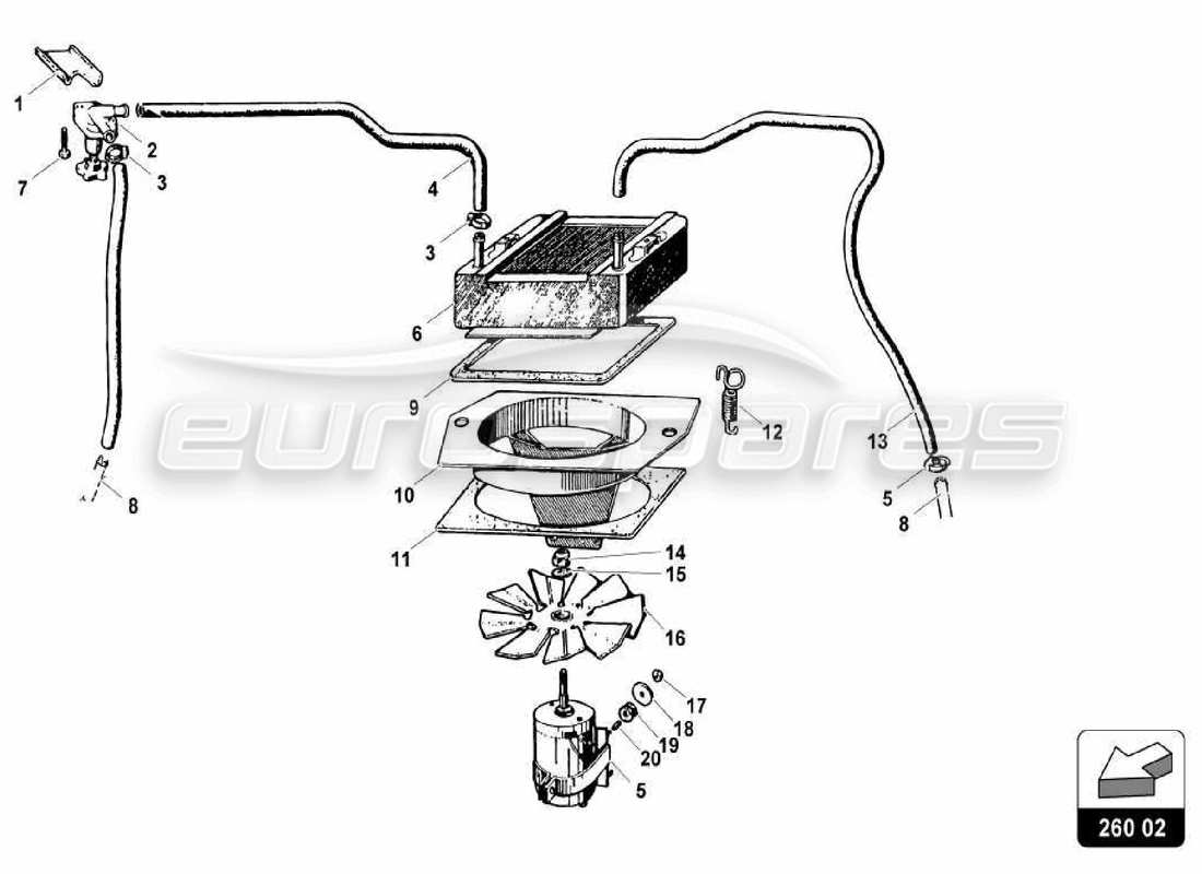 Part diagram containing part number 006103797