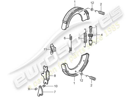 a part diagram from the Porsche 993 (1994) parts catalogue