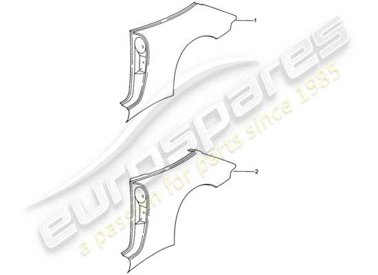 a part diagram from the Porsche 993 (1994) parts catalogue