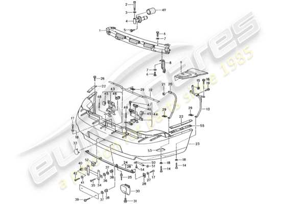 a part diagram from the Porsche 993 parts catalogue