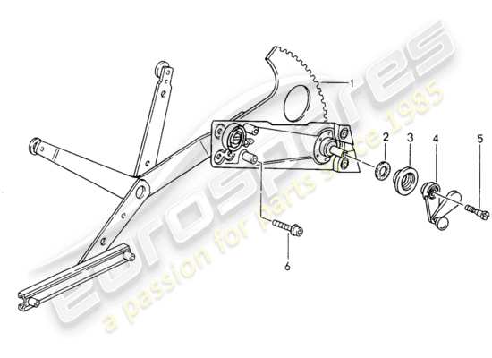 a part diagram from the Porsche 993 parts catalogue