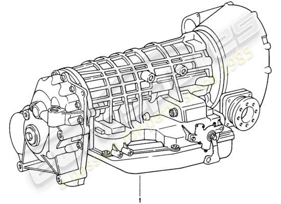 a part diagram from the Porsche 993 parts catalogue