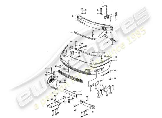 a part diagram from the Porsche 993 parts catalogue