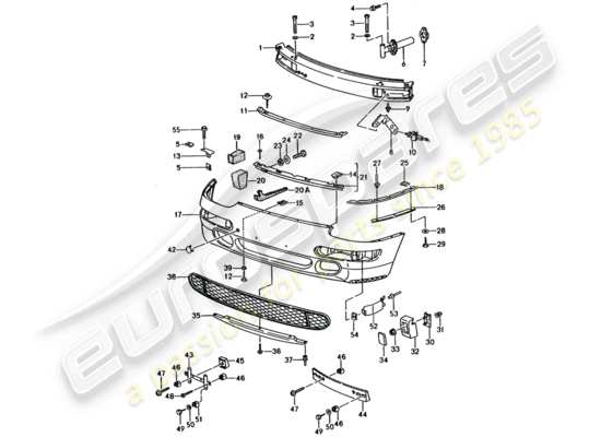 a part diagram from the Porsche 993 parts catalogue