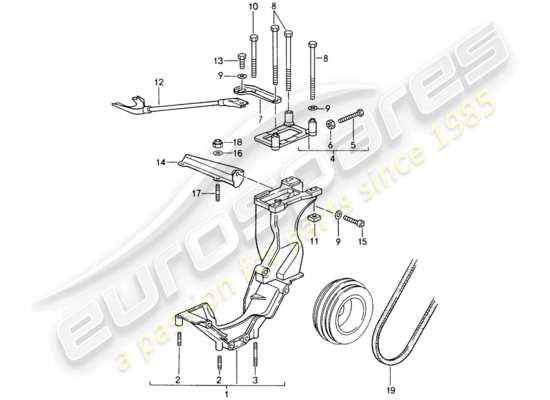 a part diagram from the Porsche 993 parts catalogue