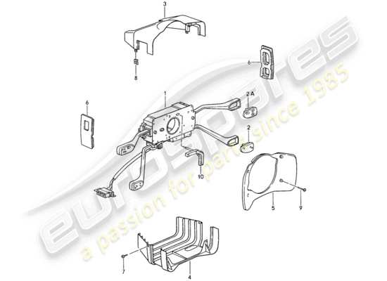 a part diagram from the Porsche 993 parts catalogue