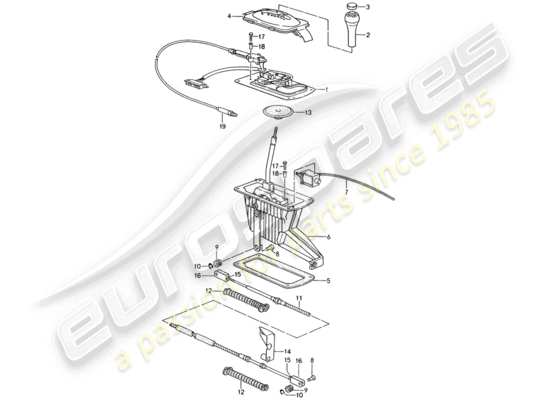 a part diagram from the Porsche 993 parts catalogue