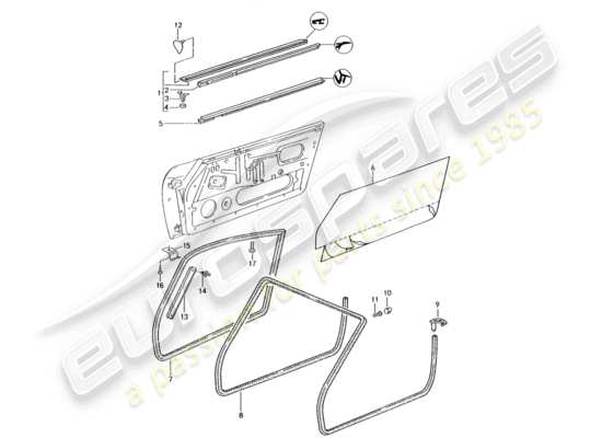 a part diagram from the Porsche 993 parts catalogue