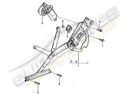 a part diagram from the Porsche 993 parts catalogue