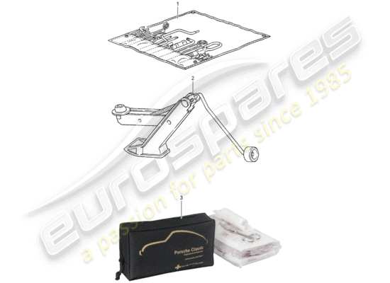 a part diagram from the Porsche 993 parts catalogue