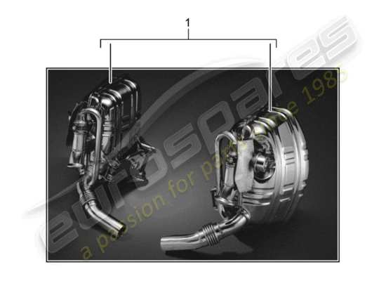 a part diagram from the Porsche 996 (1999) parts catalogue