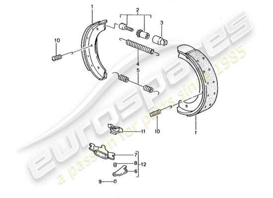 a part diagram from the Porsche 996 parts catalogue