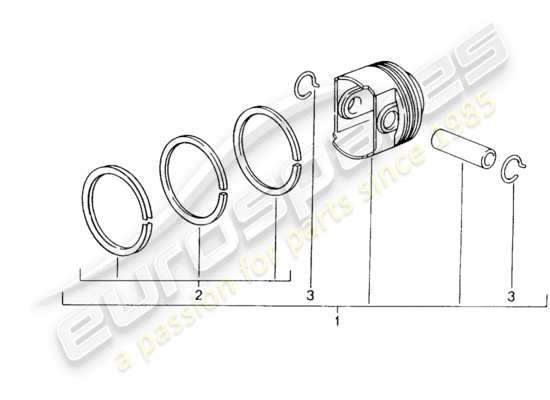 a part diagram from the Porsche 996 parts catalogue