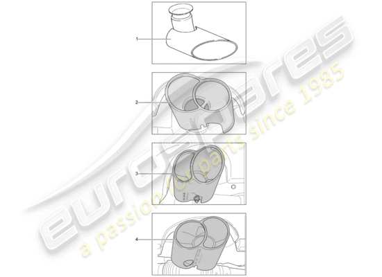 a part diagram from the Porsche 996 parts catalogue