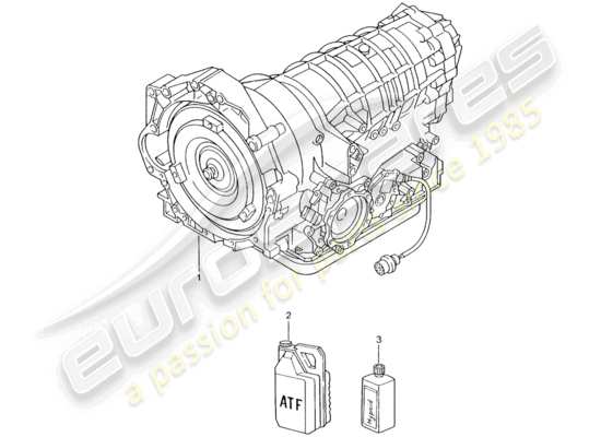 a part diagram from the Porsche 996 (2001) parts catalogue