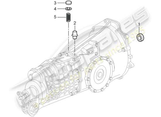 a part diagram from the Porsche 996 (2002) parts catalogue