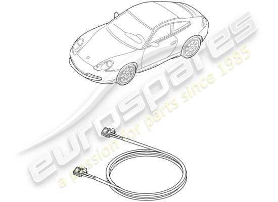 a part diagram from the Porsche 996 (2003) parts catalogue