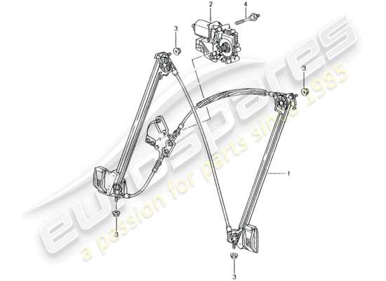 a part diagram from the Porsche 996 parts catalogue